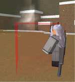 Point-blank hitbox demonstration