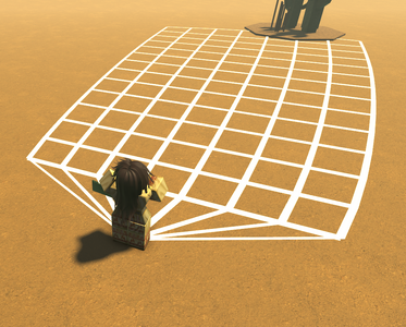 Duel Disco (white grid)
